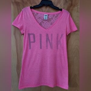 Pink brand top